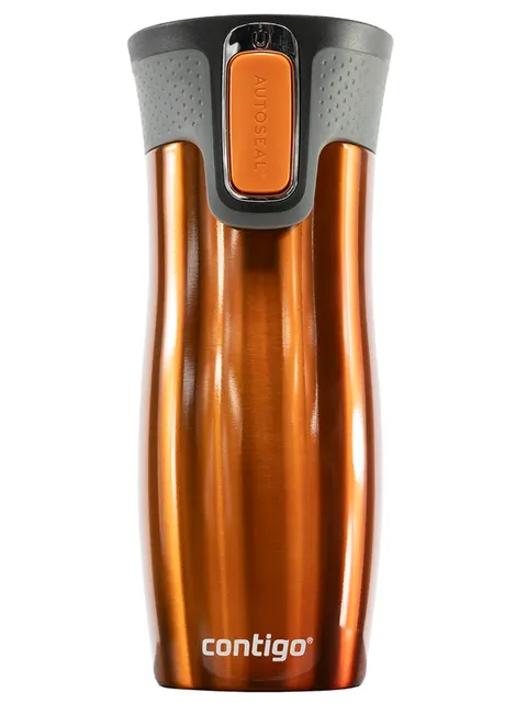 Contigo Autoseal West Loop kubek termiczny pomarańczowy (tangerine) 470 ml