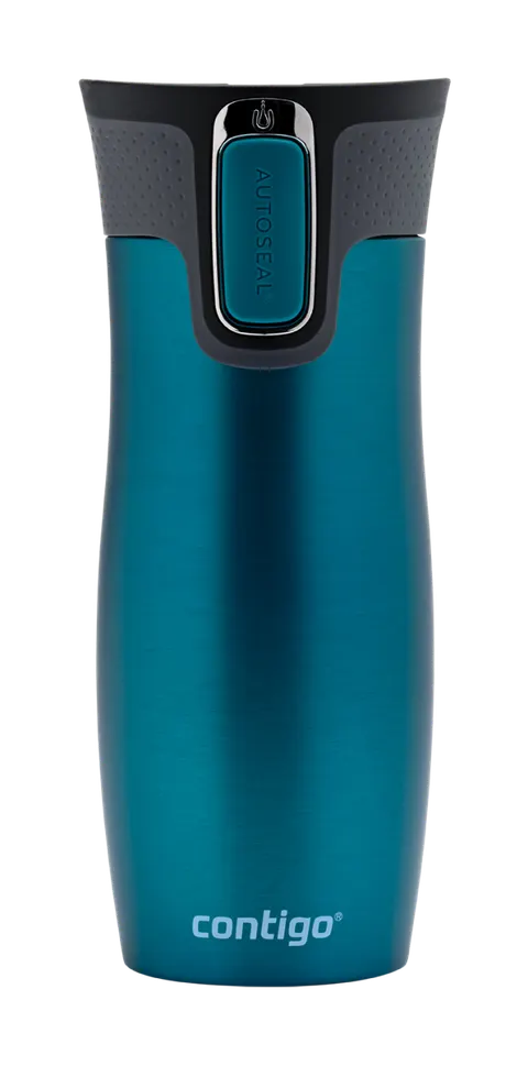 Contigo Autoseal West Loop kubek termiczny turkusowy (biscay bay) 470 ml