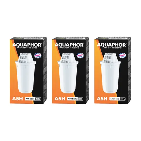 Filtr do dzbanków na wodę Aquaphor A5H (następca Aquaphor B100-6) 3 szt.