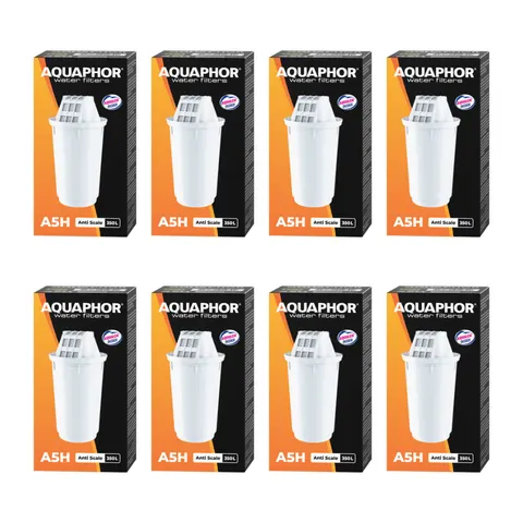 Filtr do dzbanków na wodę Aquaphor A5H (następca Aquaphor B100-6) 8 szt.