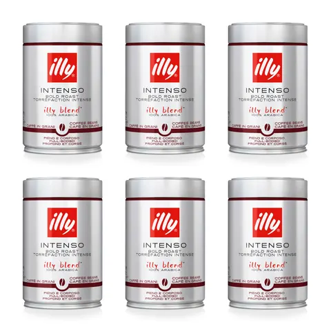 Illy Intenso kawa ziarnista 250 g 6 szt.