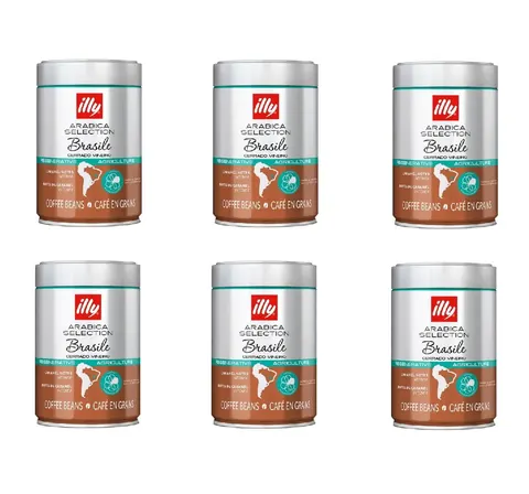 Illy Brasile kawa ziarnista 250 g 6 szt.