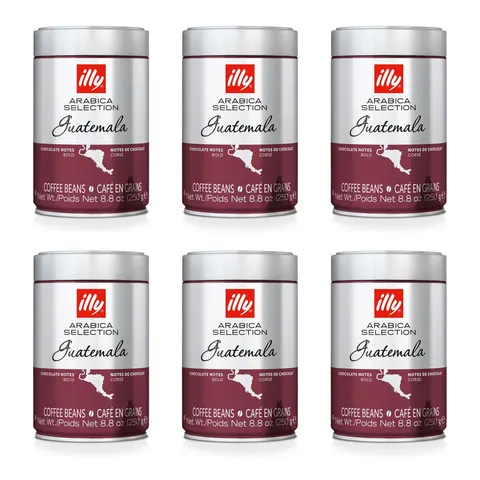 Illy Guatemala kawa ziarnista 250 g 6 szt.