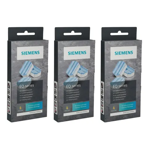 Tabletki odkamieniające Siemens 2w1 TZ80002A 312094 3 szt.