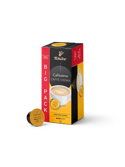 Kawa w kapsułkach Tchibo Cafissimo Crema Fine Aroma 30 kapsułek