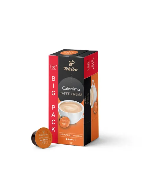 Kawa w kapsułkach Tchibo Cafissimo Crema Rich Aroma 30 kapsułek