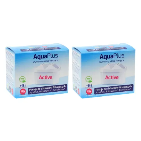 Filtr wody do dzbanków Aquaphor B25 AquaPlus Active 2 szt.