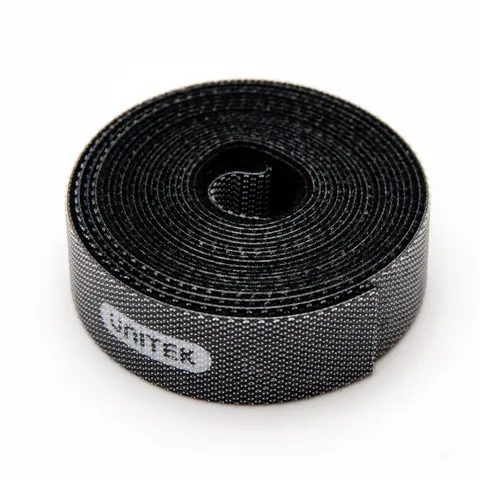 UNITEK RZEP ORGANIZER DO KABLI BLACK 5M OT142BK
