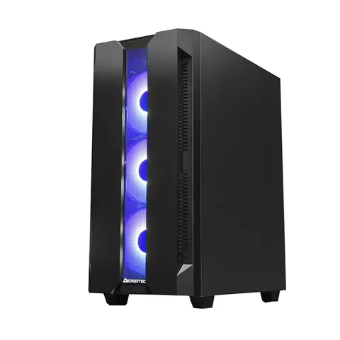 Chieftec Obudowa GS-01B-OP 4xRGB ATX
