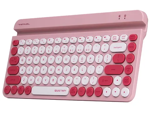A4TECH FSTYLER FBK30 RASPBERRY KLAWIATURA 2.4GHz + Bluetooth