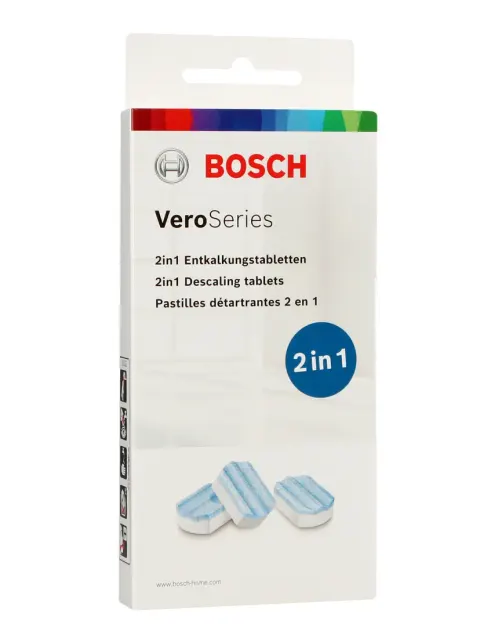 Tabletki odkamieniające Bosch 2w1 TCZ8002A (3x40g)
