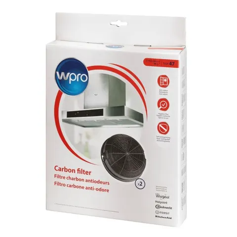 Whirlpool WPRO typ 47 filtr węglowy do okapu 2 szt 484000008784