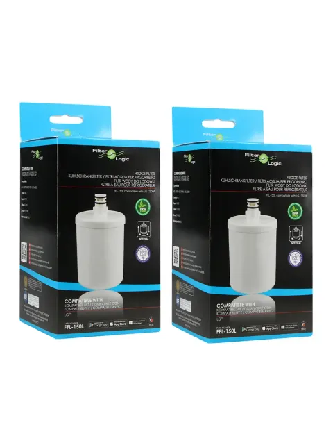 Zestaw 2x Filtr wody do lodówki LG LT500P Filterlogic FFL-150L