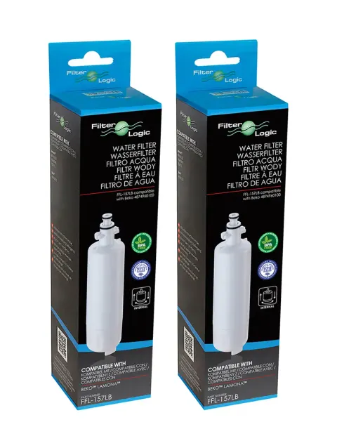 FilterLogic FFL-157LB Filtr wody do lodówki Beko - 2szt