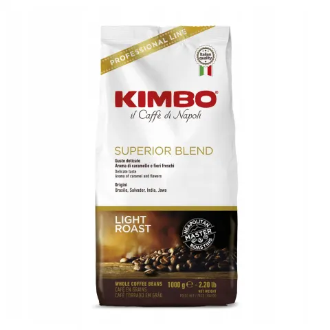 Kimbo Superior Blend 1kg - kawa ziarnista aromatyczne espresso