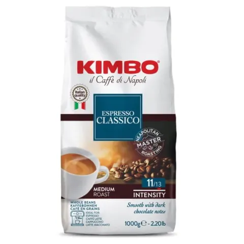 Kimbo Espresso Classico 1kg - kawa ziarnista klasyczne espresso