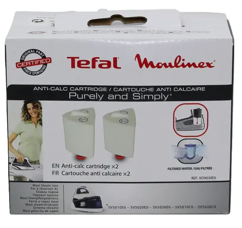 Tefal XD9030E0 wkład odkamieniający do żelazka 2 sztuki