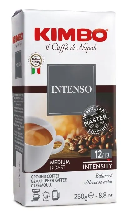 Kimbo Aroma Intenso 250g - kawa mielona mocna sprawa
