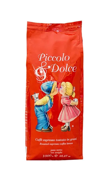 Lucaffe Piccolo & Dolce 1kg - kawa ziarnista karmel czekolada o poranku