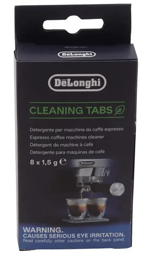 DeLonghi DLSC552 Tabletki czyszczące do ekspresu do kawy 8x 1,5g