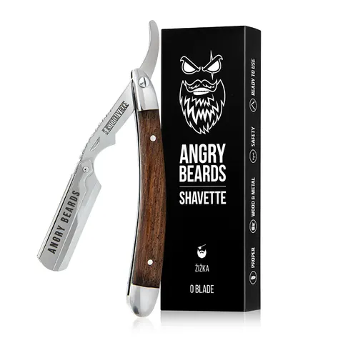 Angry beards shavetta žižka - brzytwa do golenia na żyletki