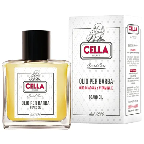 Cella milano olejek do brody z witaminą e, 50ml
