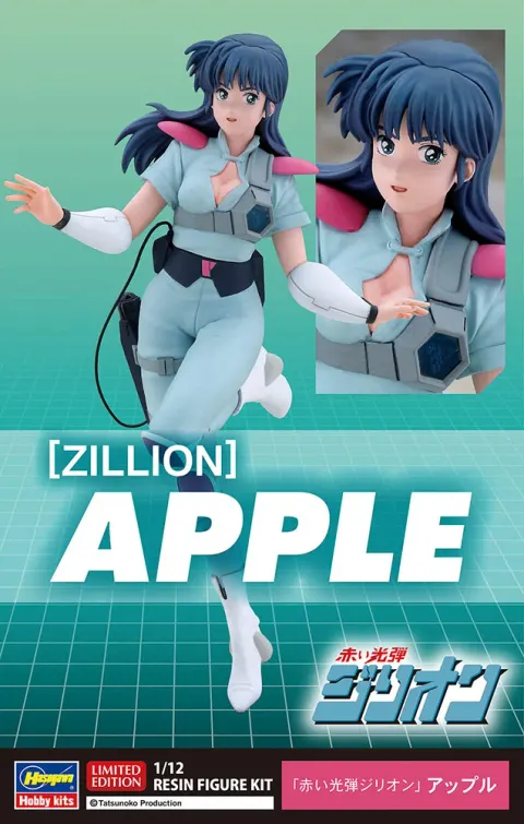 Figurka Apple z Red Photon Zillion 1:12 Hasegawa SP688
