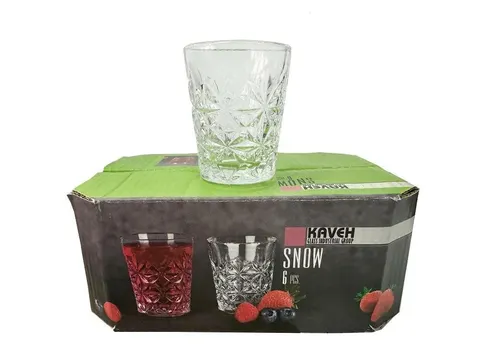 Kieliszki 50 ml SNOW Komplet 6 sztuk SH2000GCL Kaveh