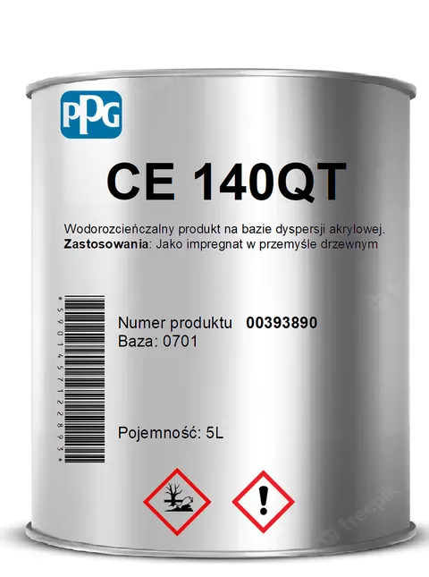 PPG CE140 QT – Impregnat Bezbarwny Gruntujący do Zniszczonych Okien
