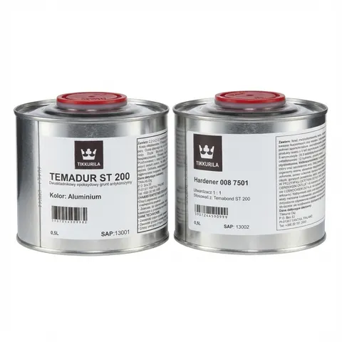 Tikkurila Temabond ST 200 - Farba Epoksydowa na słabo przygotowane podłoża [ZESTAW]