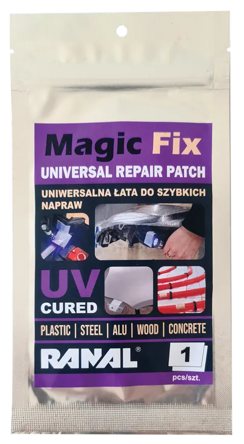 Ranal Magic FIX – Łata Naprawcza UV Poliestrowa z Włóknem Szklanym