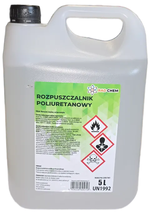 RADCHEM Rozpuszczalnik Poliuretanowy do Farb i Lakierów