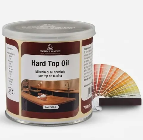 Olej do blatów Borma Wachs Hard Top Oil Barwiony Kolory 750ml