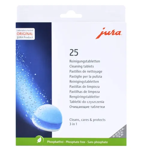 Jura 25045 tabletki czyszczące 3w1 25 szt