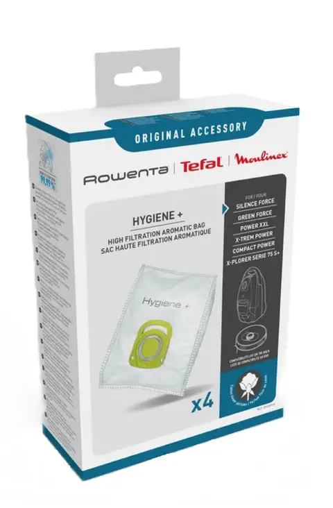 Tefal ZR200940 Hygiene+ Worki do odkurzacza Aromatic 4 szt