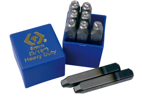 NUMERATORY WZMACNIANE 5MM (0 - 9) 11 x 11mm