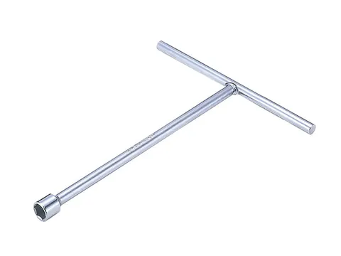 PROMOCJA-KLUCZ NASADOWY KRÓTKI TYPU "T" 9mm 120x130mm, CHROM