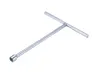 PROMOCJA-KLUCZ NASADOWY KRÓTKI TYPU "T" 17mm 140x160mm, CHROM