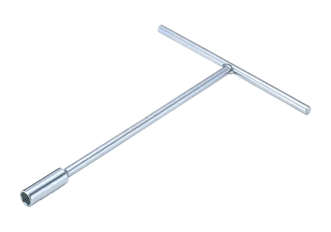 KLUCZ NASADOWY "T" Z NASADKĄ DŁUGĄ 9mm 200/300mm, CHROM