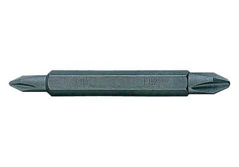BIT DWUSTRONNY 1/4" KRZYŻAK No. 2/3 x 60mm PH2/PH3