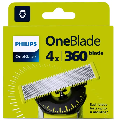 Philips QP440/50 Wymienne ostrze OneBlade 4 sztuki