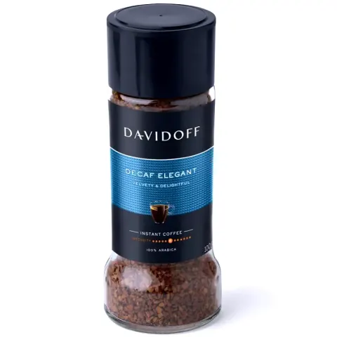 Davidoff Decaf Elegant 100g Kawa rozpuszczalna bezkofeinowa
