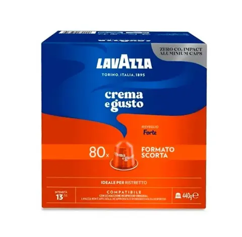 Lavazza Crema e Gusto Forte Alu Kapsułki do Nespresso 80 szt