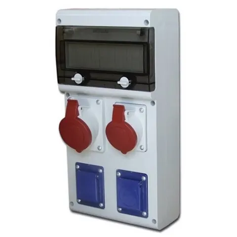 Rozdzielnica przenośna 11M 1x32A/5P, 1x16/5P, 2x230V