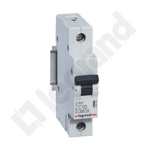 Wyłącznik nadprądowy 1P C 10A 6kA 230/400VAC S301 RX3; 419200 LEGRAND