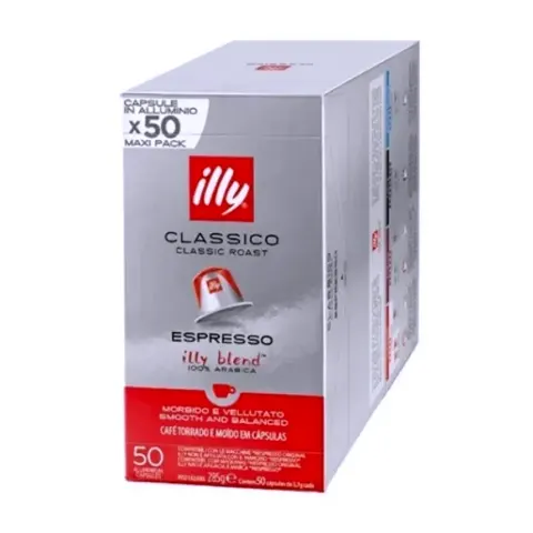illy Classico 100% Arabica Nespresso - 50 kapsułek
