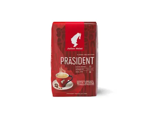 Julius Meinl Prasident 500g Kawa ziarnista - tradycyjna od wieków