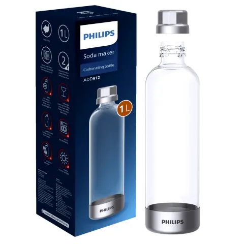 Philips ADD912/10 butelka do saturatora GoZero Soda Maker