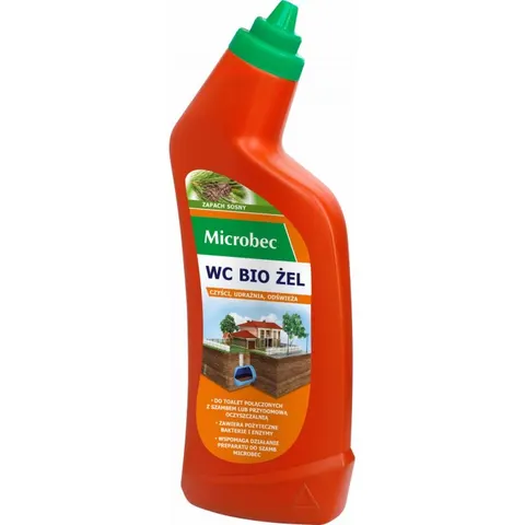 MICROBEC WC BIO Żel do WC SOSNA, 750 ml