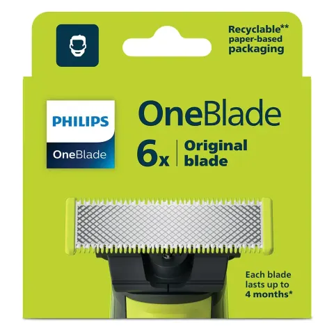 Philips QP260/50 Wymienne ostrza golarki OneBlade 6 sztuk